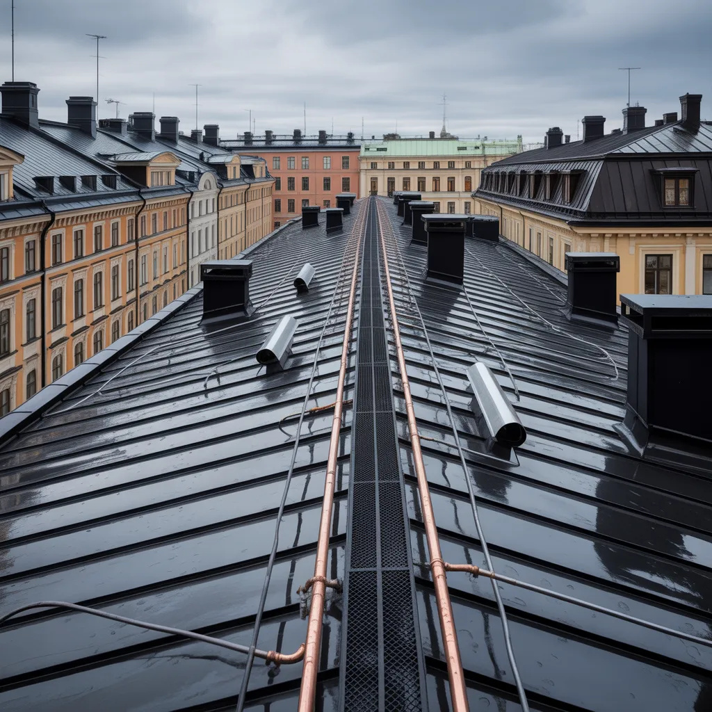 Installation av Takvärme