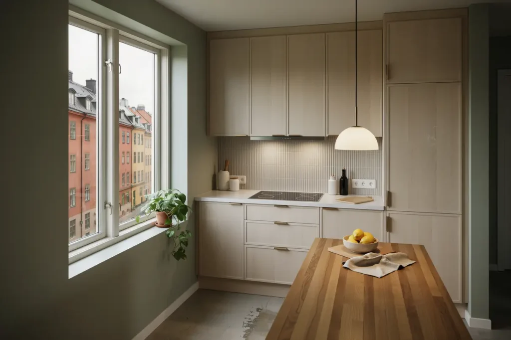 f rdigst lld k ksrenovering med ny eldragning i r da bergen vasastan