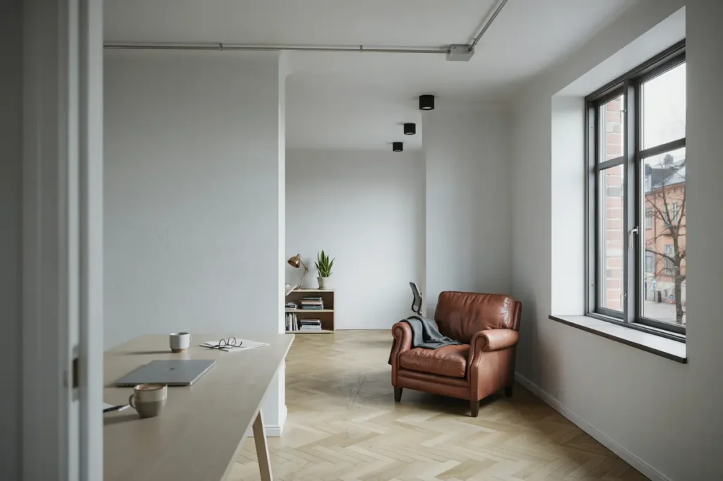 f rdigst lld elrenovering av kontorslokal i sibirien vasastan